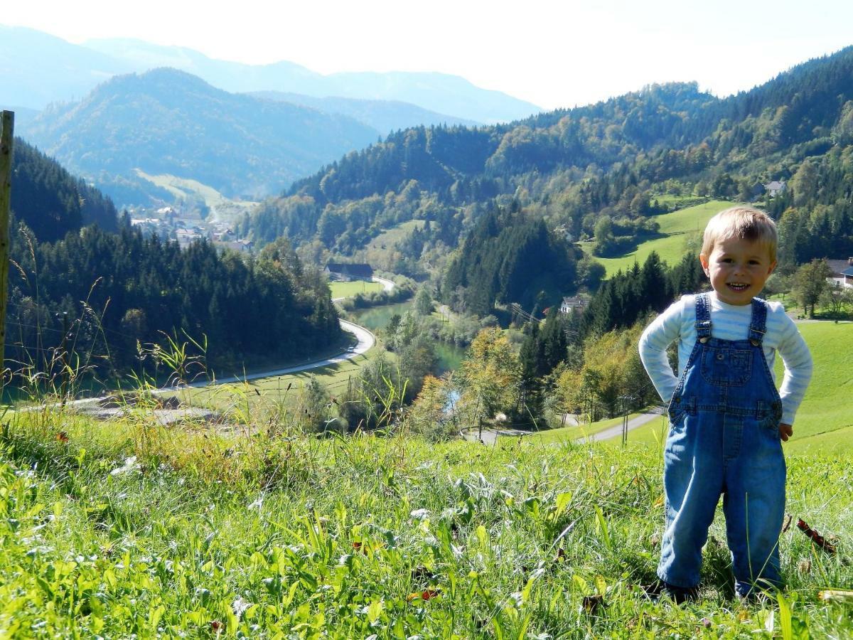 Villa Biobauernhof Poidlbauer Göstling an der Ybbs Esterno foto